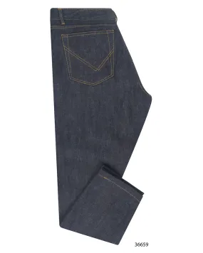 14 oz Indigo Knitted Selvedge Jeans