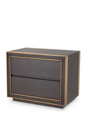 2 Drawer Oak Side Table | Eichholtz Camelot