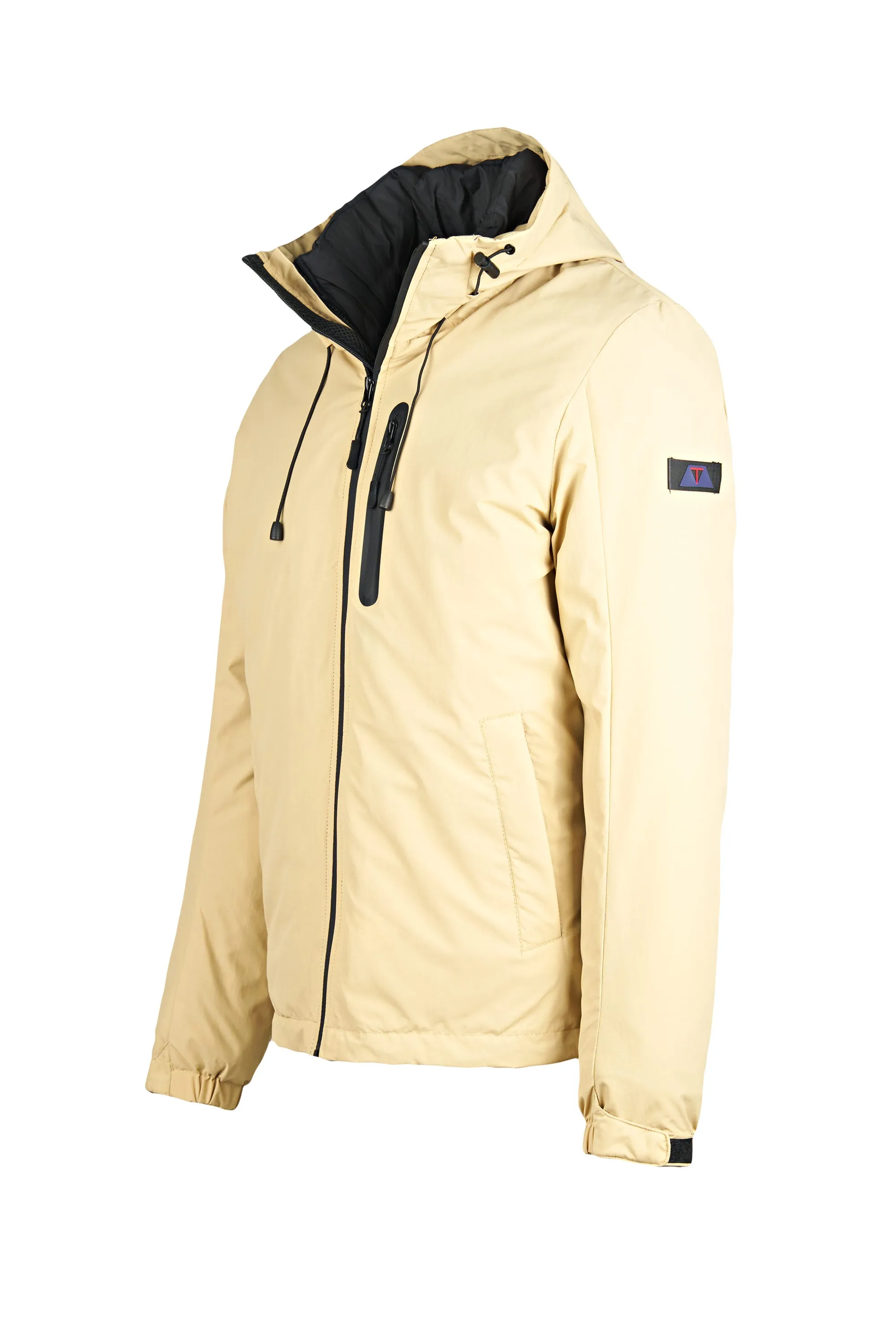 3-in-1 Short Parka with Hood