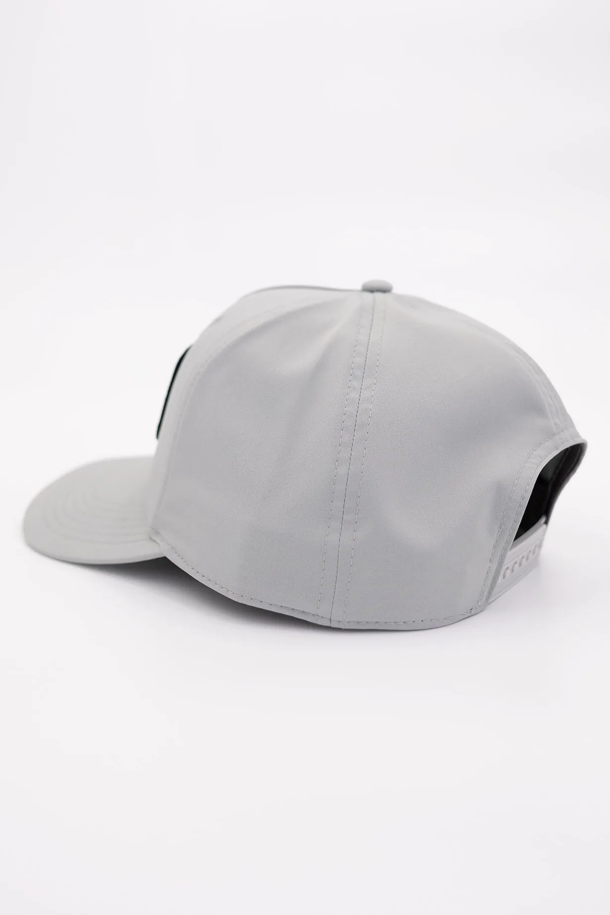 5 Panel Adjustable Cap - Gray Bulldog