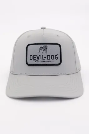 5 Panel Adjustable Cap - Gray Bulldog