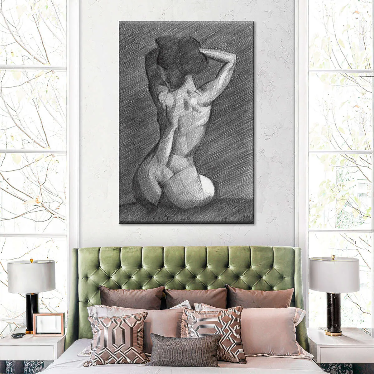 A 2nd Tribute To Bettie Page Wall Art