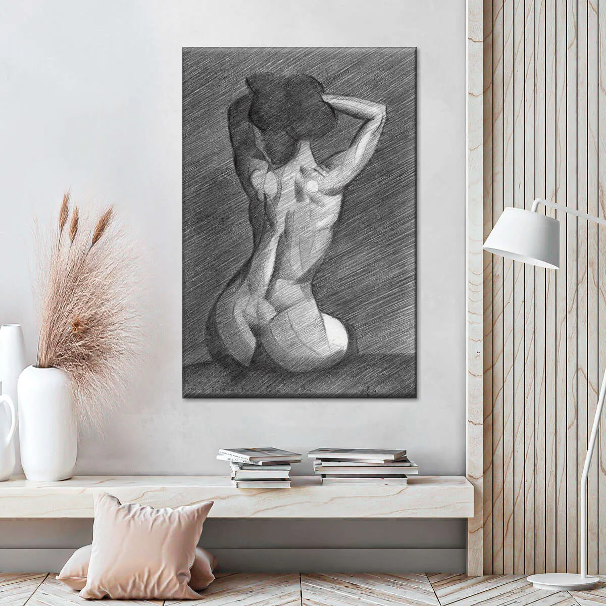 A 2nd Tribute To Bettie Page Wall Art