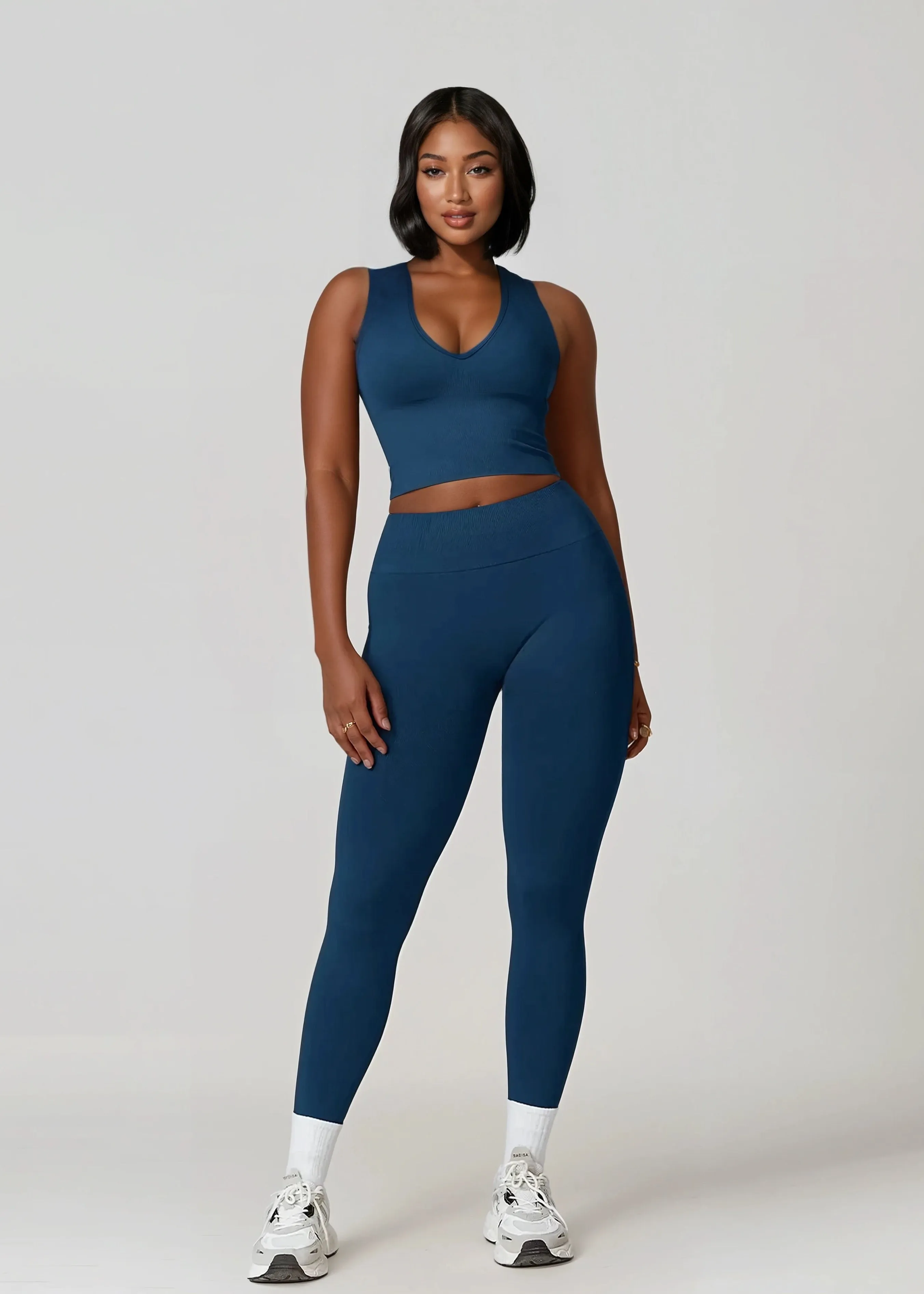 A&A ProSculpt Halter Top & Scrunch Leggings Set