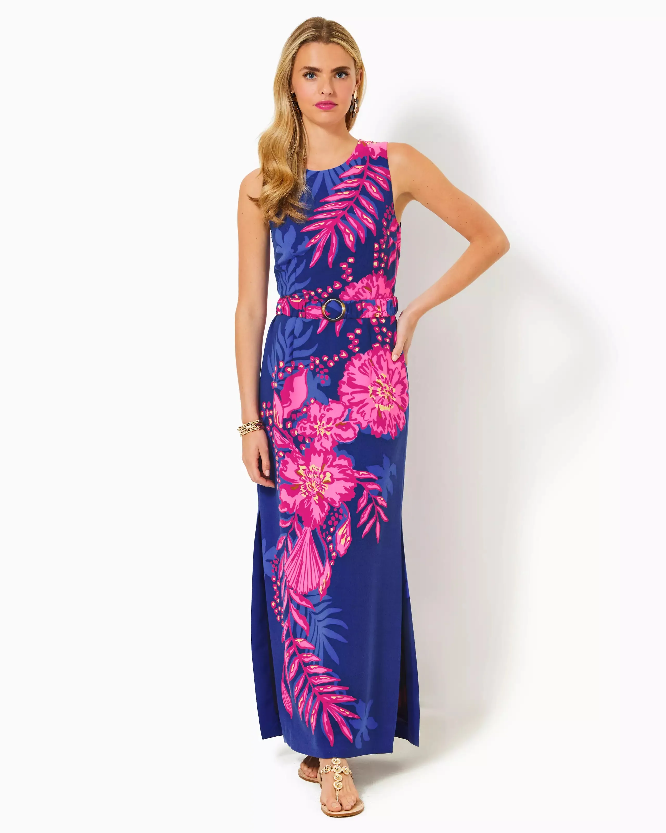 Adaya Maxi Shift Dress (Never Ending Summer)