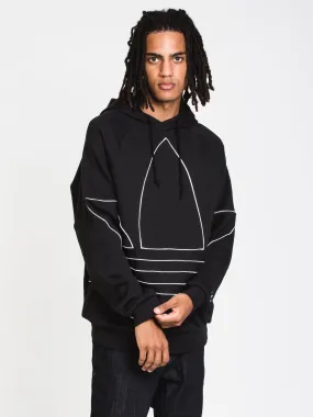 ADIDAS BIG TREFOIL OUT PULLOVER HOODIE - CLEARANCE