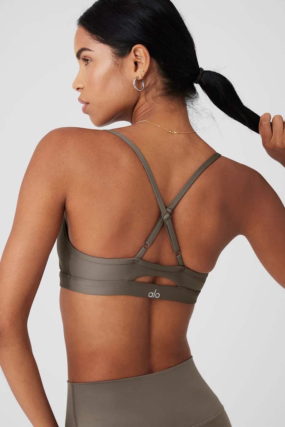 Airlift Intrigue Bra - Olive Tree