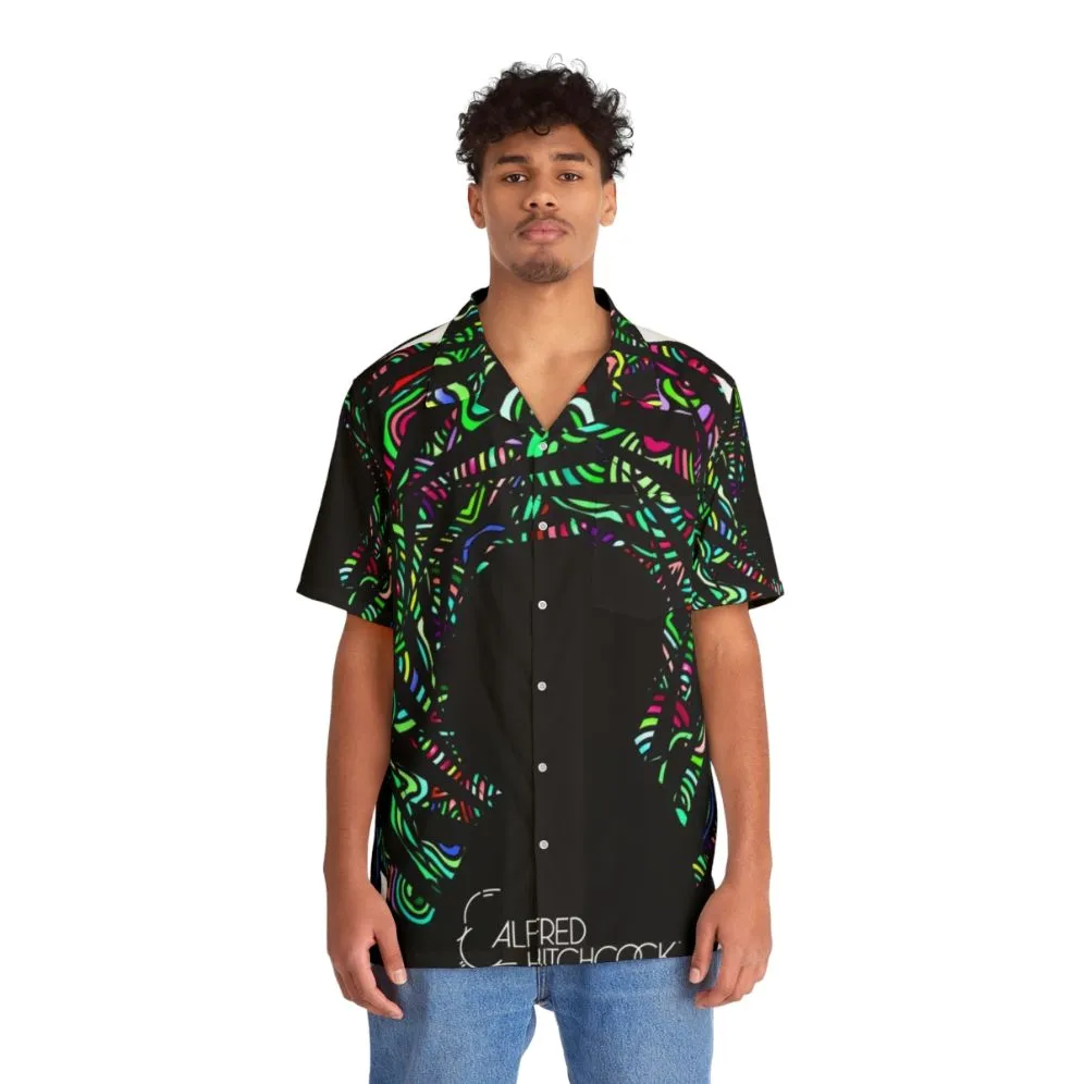 Alfred Hitchcock Vertigo Colorful Hawaiian Shirt