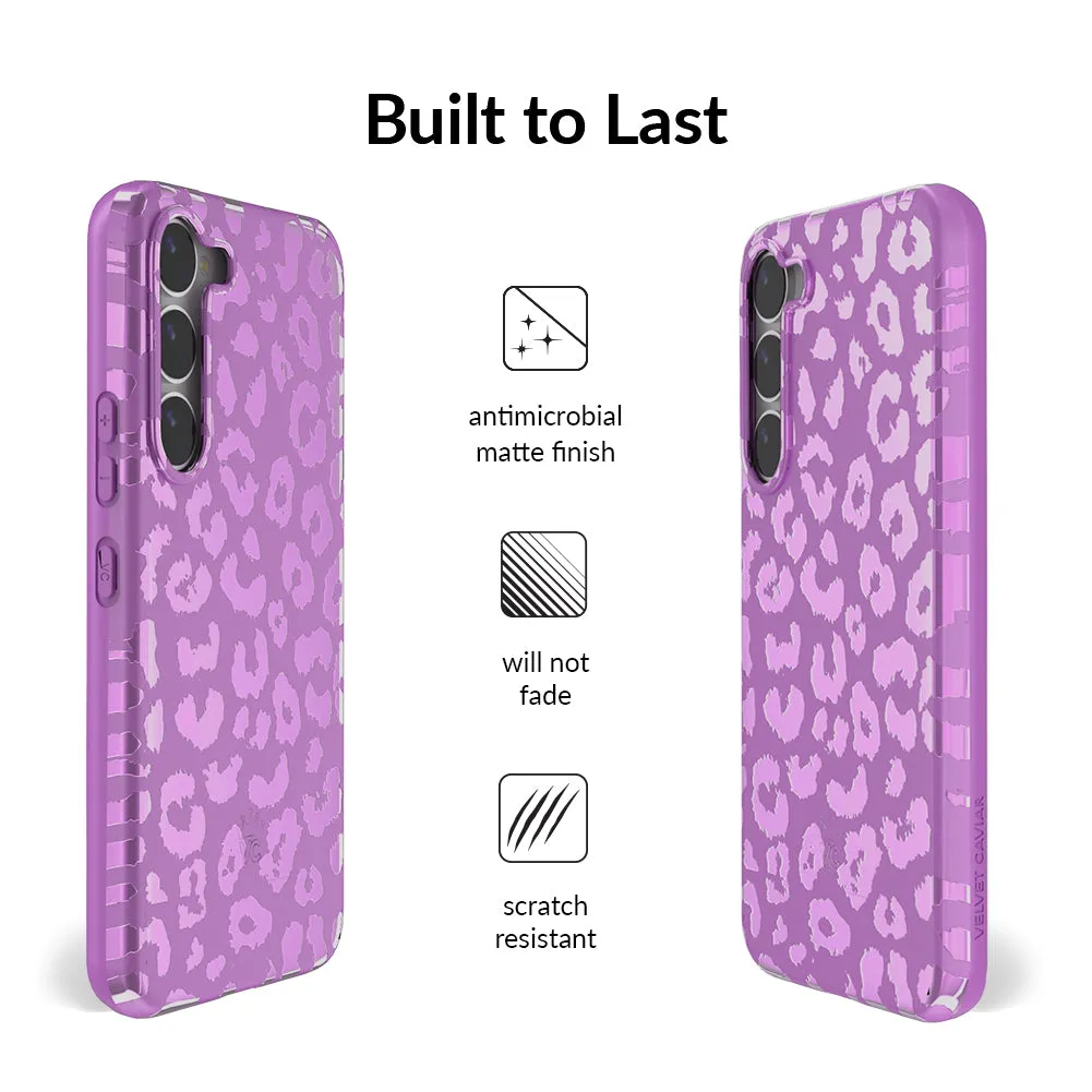 Amethyst Leopard Samsung Case