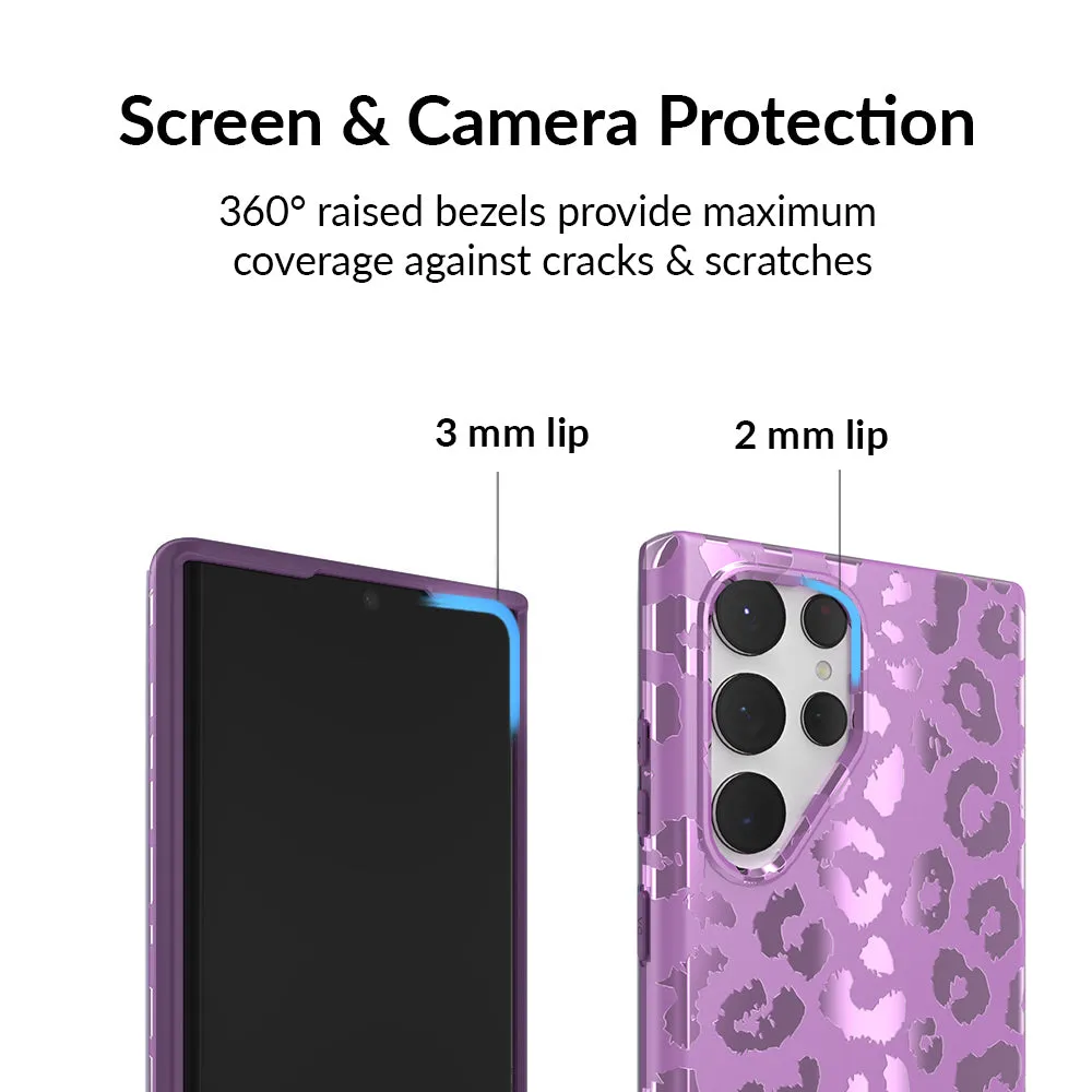 Amethyst Leopard Samsung Case