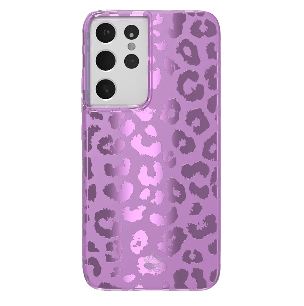 Amethyst Leopard Samsung Case