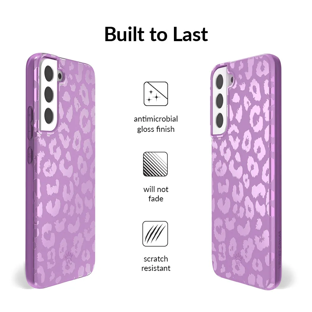 Amethyst Leopard Samsung Case