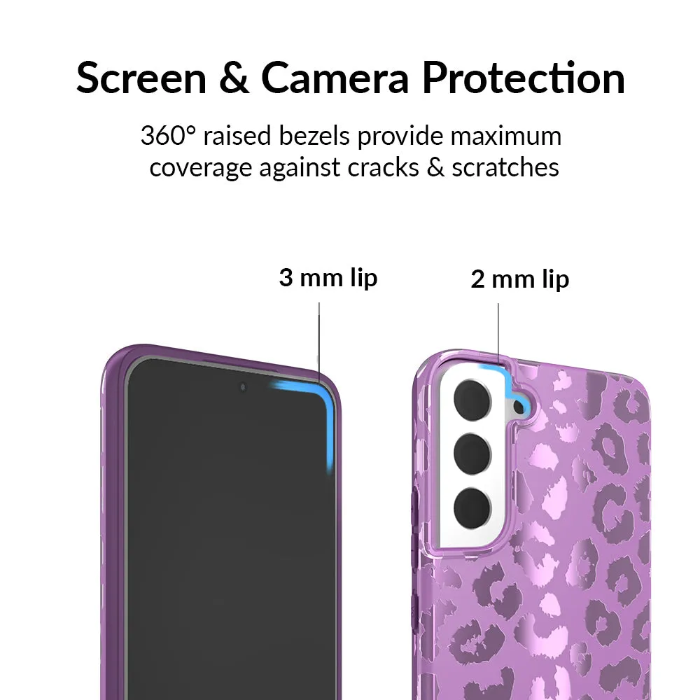 Amethyst Leopard Samsung Case