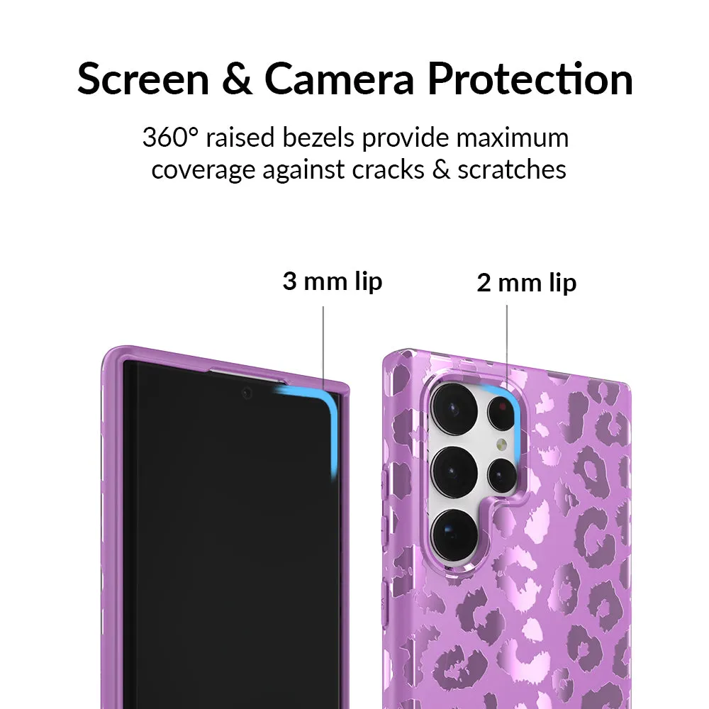 Amethyst Leopard Samsung Case