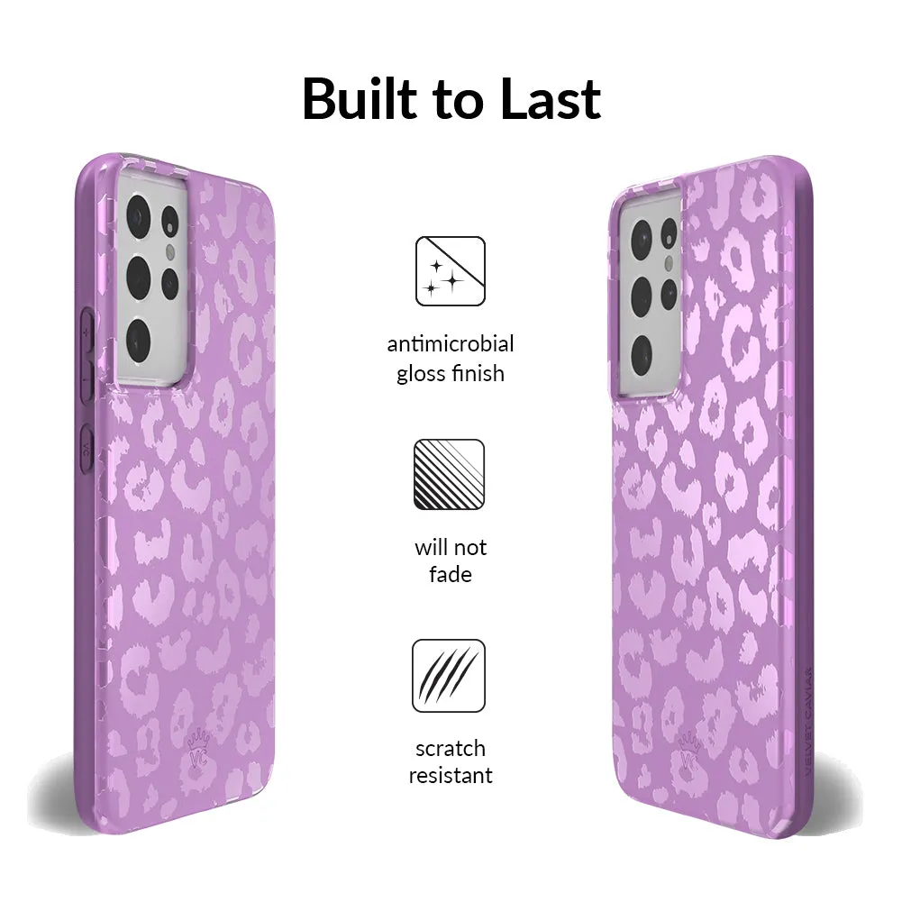 Amethyst Leopard Samsung Case