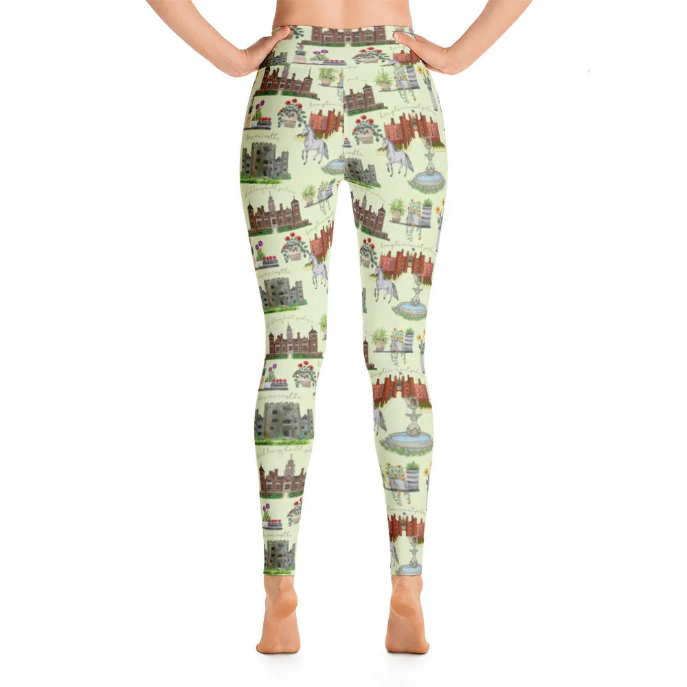 Anne Boleyn's Homes and a Summer English Garden Leggings