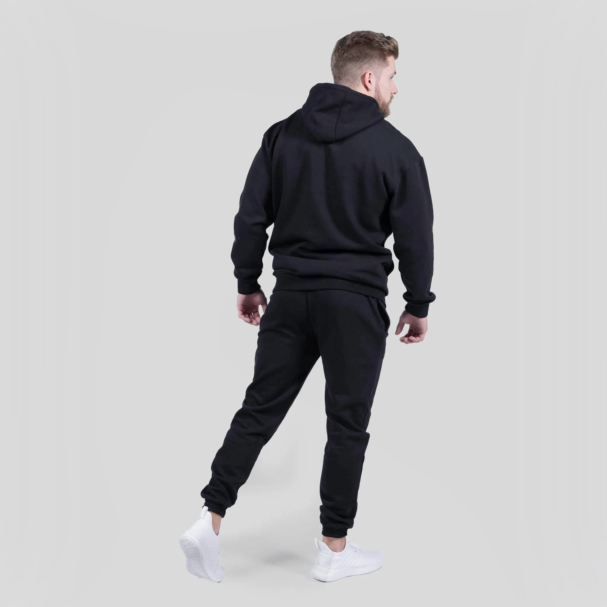 Ascend Mockneck Hoodie - Black