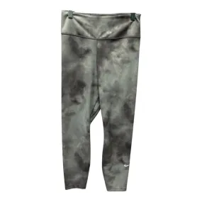 Athletic Leggings By Nike Apparel In Grey, Size:S