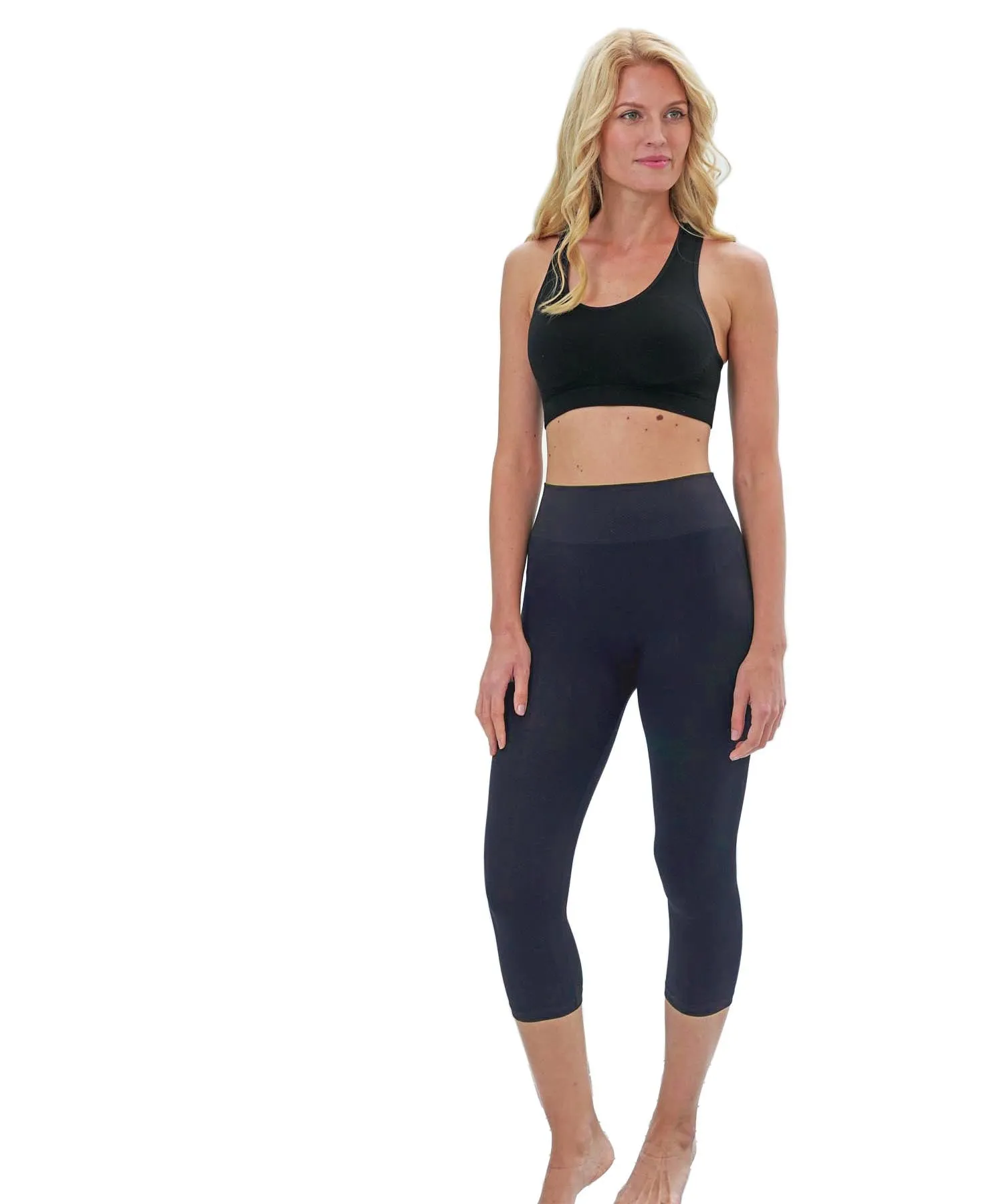 Bamboo High Band Capri