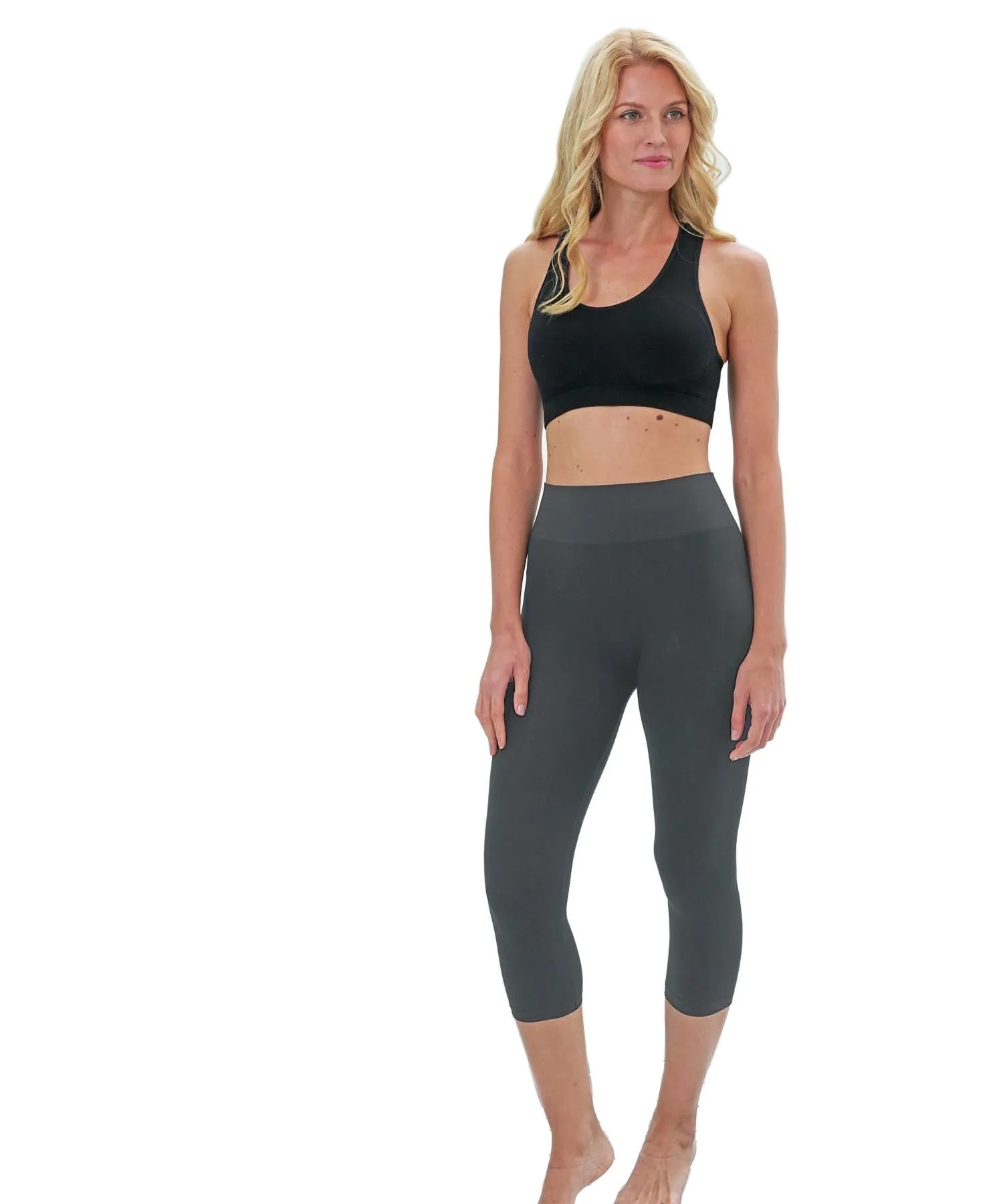 Bamboo High Band Capri