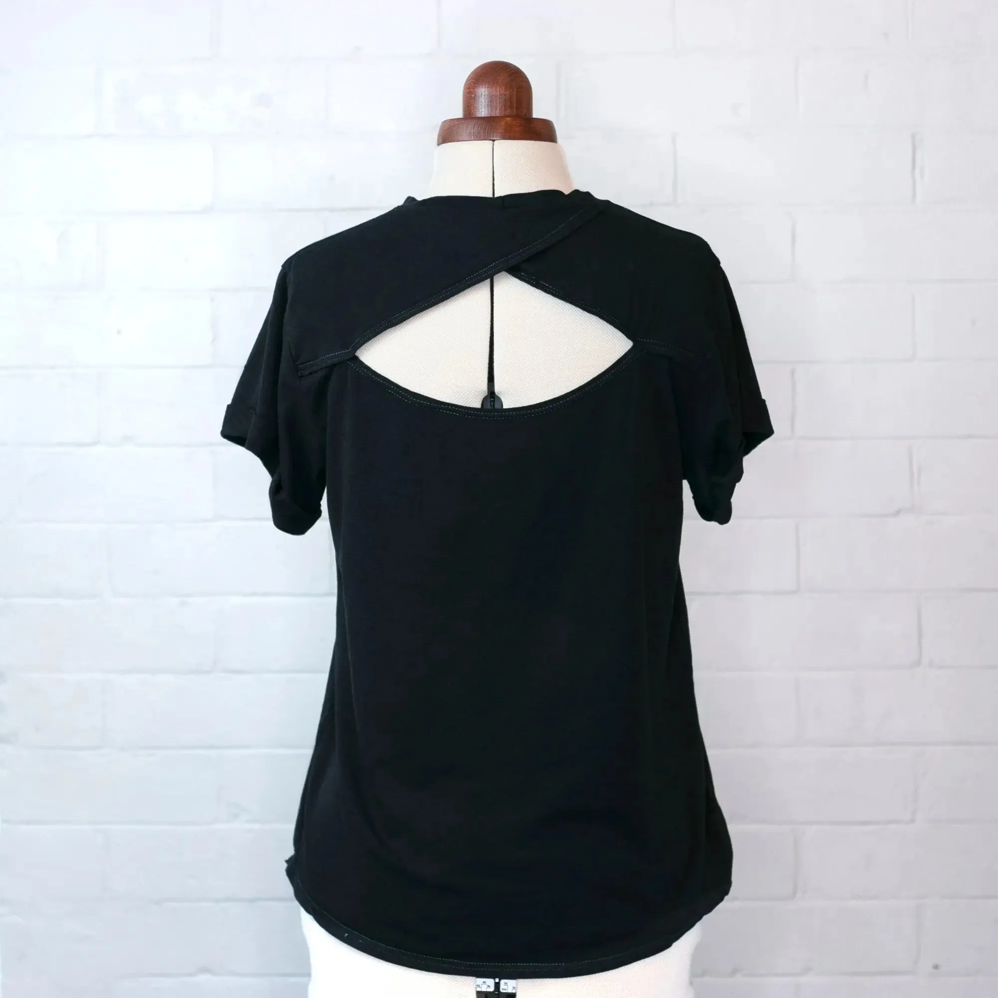 Bamboo Relax Open Back Tee