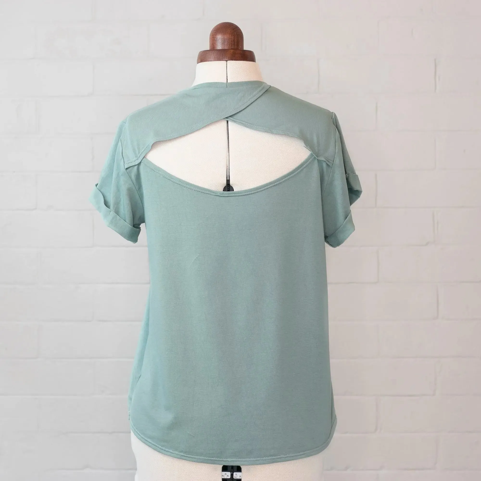 Bamboo Relax Open Back Tee