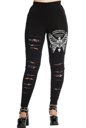 Banned Skeleton Butterfly Leggings