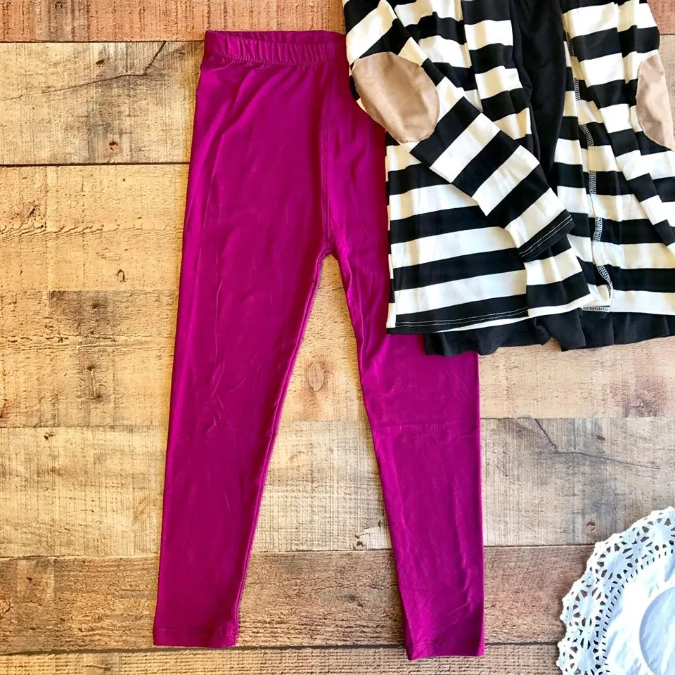 basic wine legging