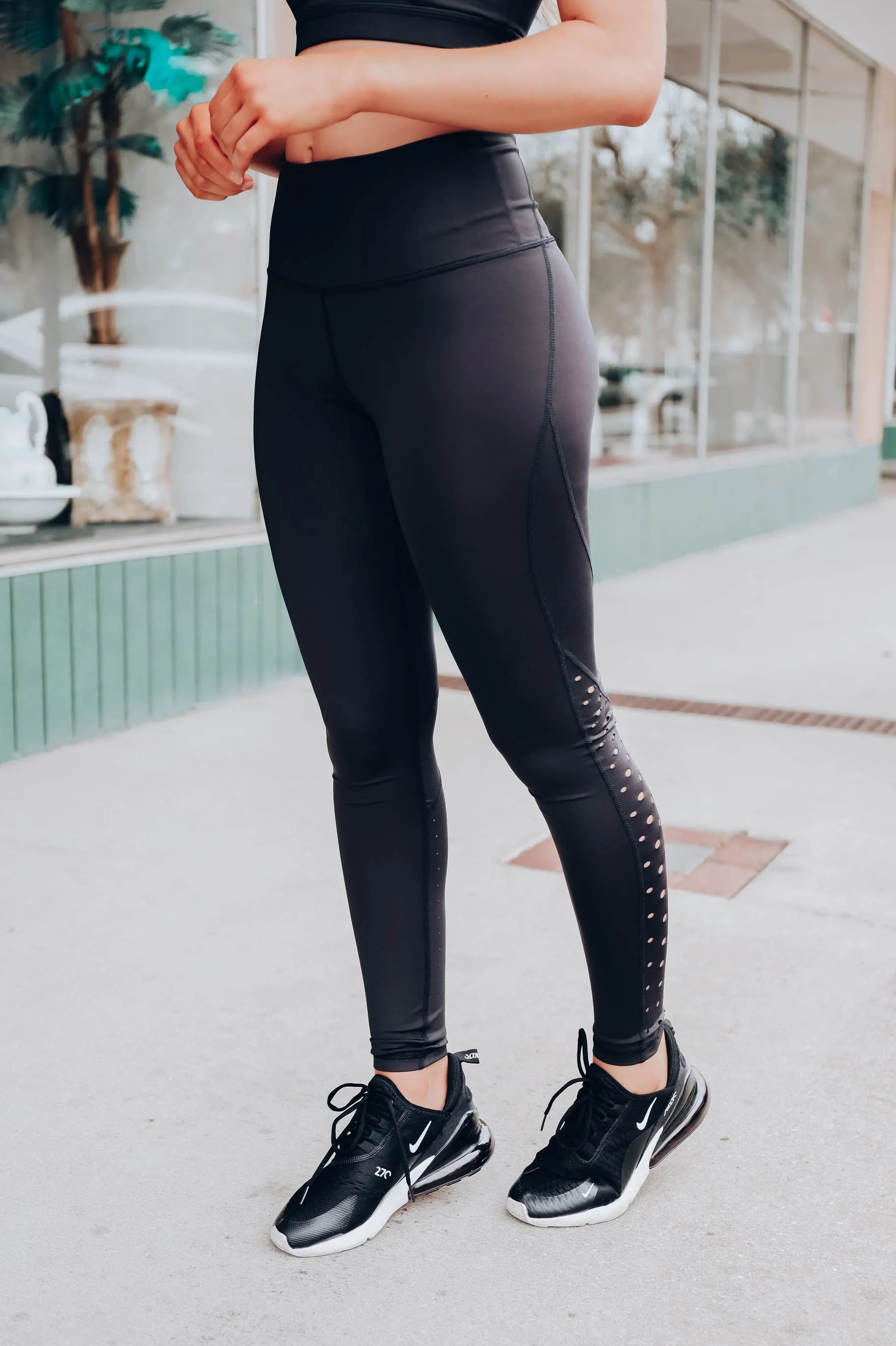 Be Determined Leggings - Black