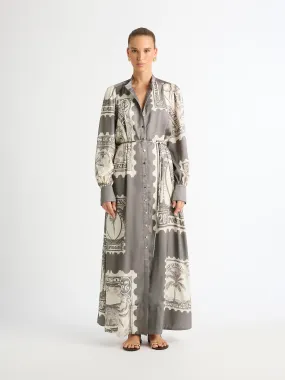 BERMUDA POST MAXI DRESS