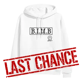 B.I.M.B. White Hoodie