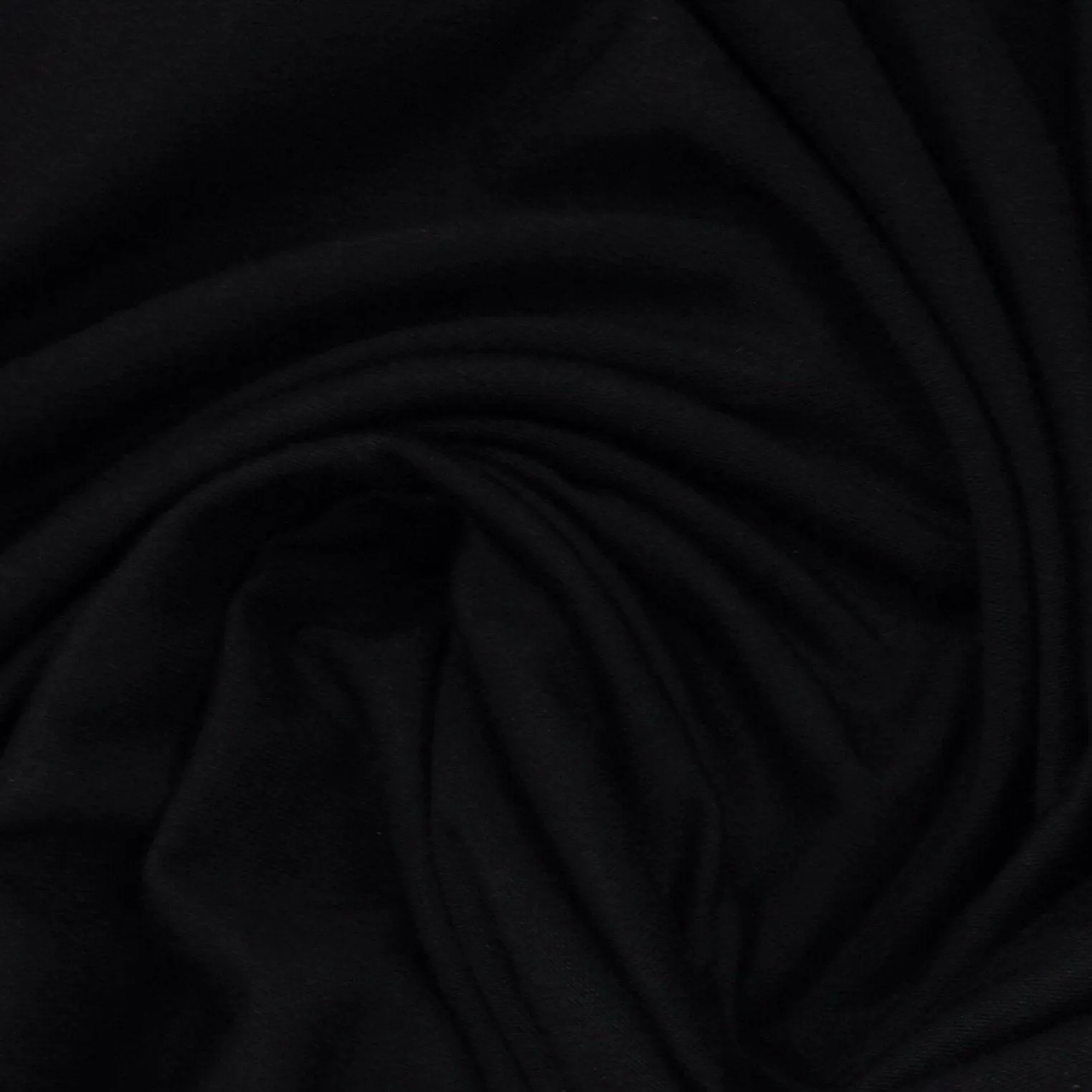 Black Modal/Spandex Jersey Fabric - 265 GSM