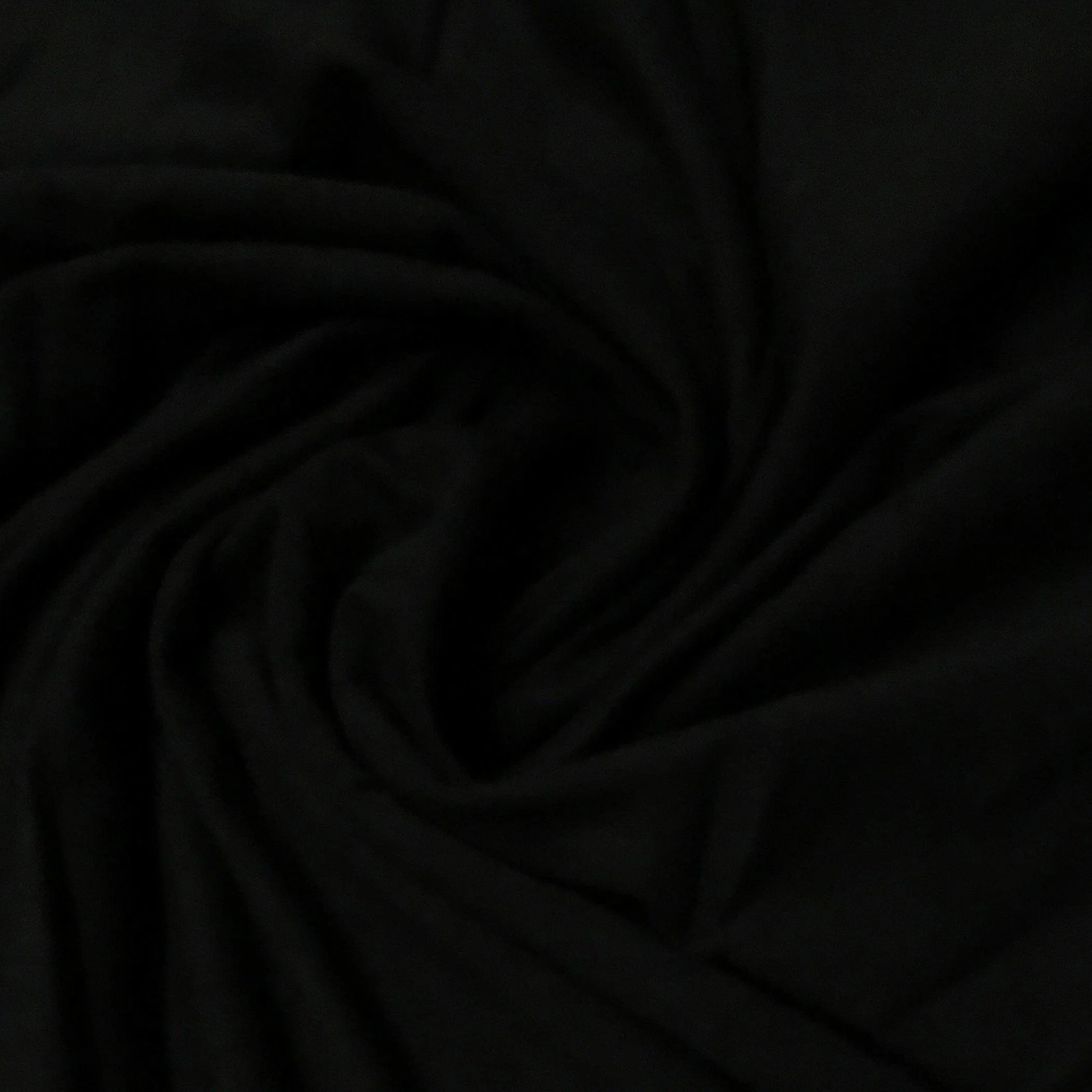 Black Tencel/Organic Cotton/Spandex Jersey Fabric- 200 GSM