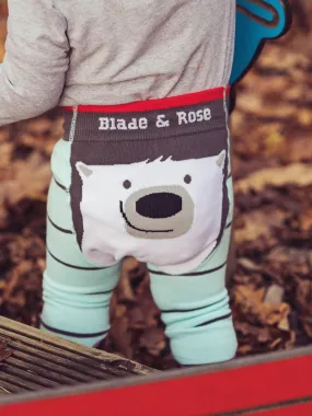 Blade and Rose Organic Polar Bear Leggings 北極熊有機棉彈力嬰兒屁屁褲 (WWF) (2-3y)