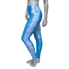 Blue Scales Sustainable Leggings