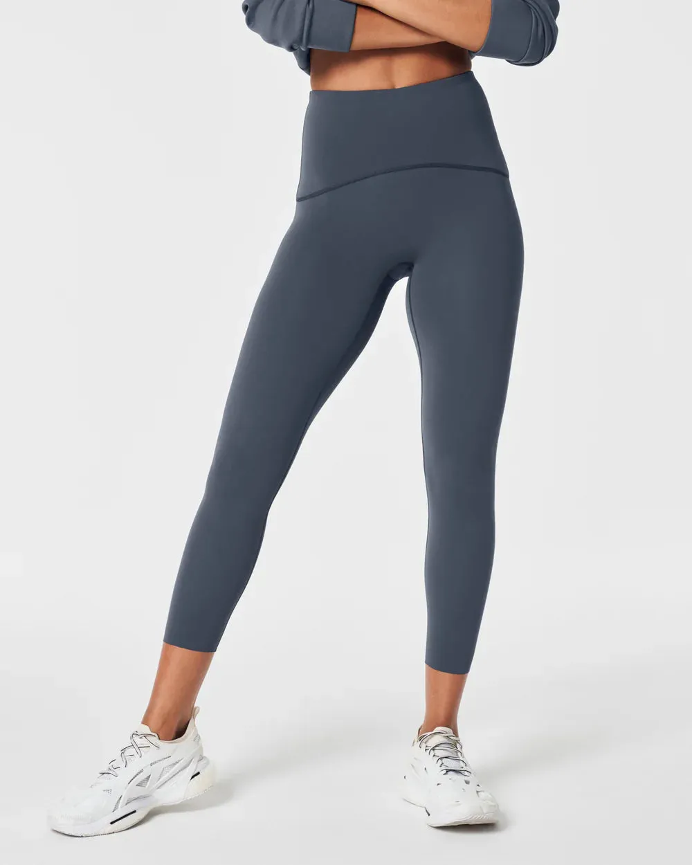 Booty Boost Active 7/8 Leggings: Drk Storm