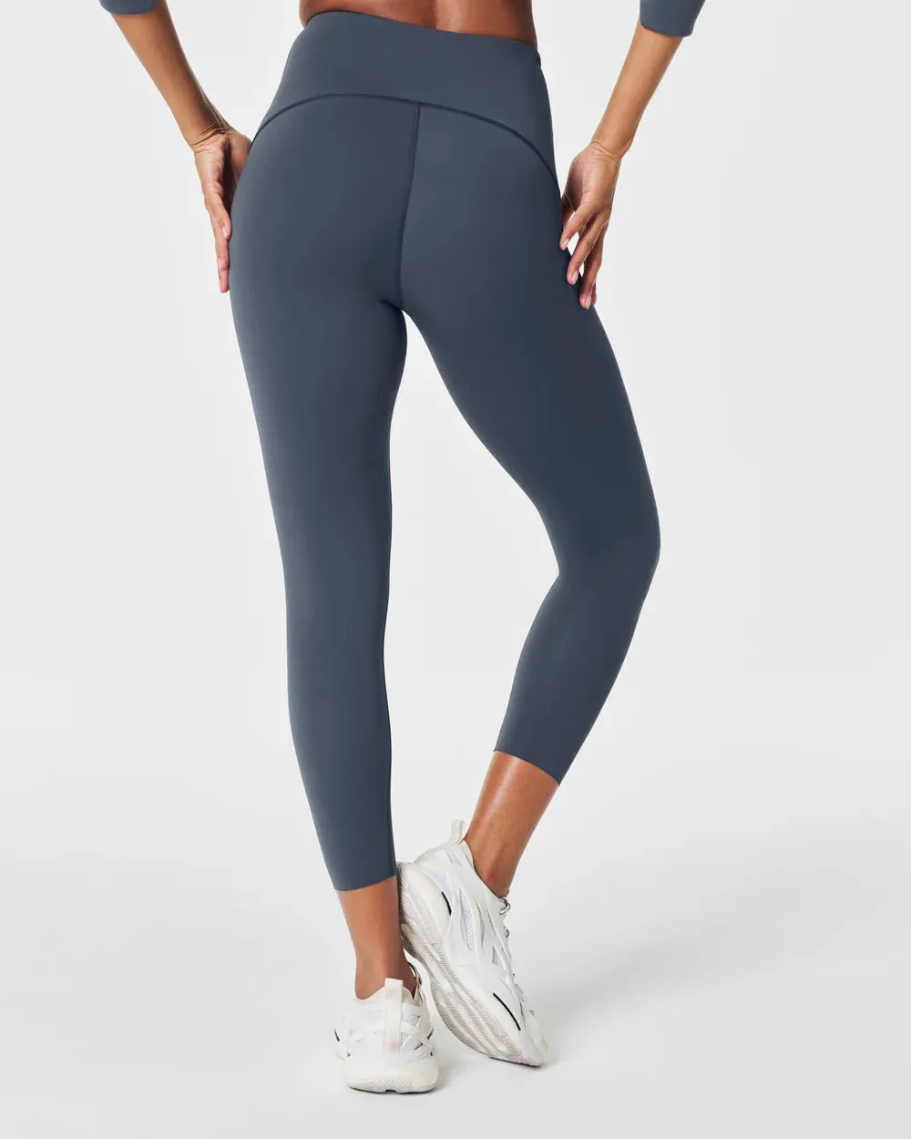 Booty Boost Active 7/8 Leggings: Drk Storm