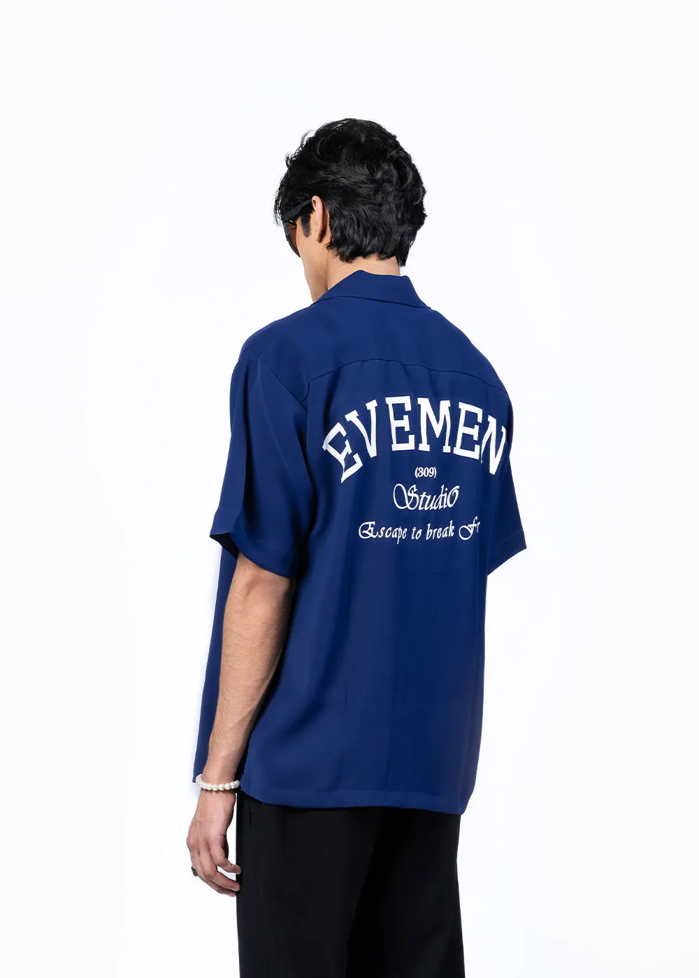 BOWLING SHIRT - BLUE