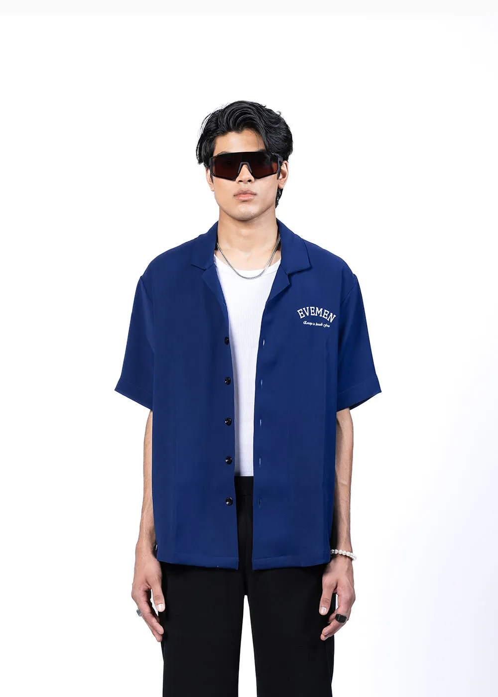 BOWLING SHIRT - BLUE