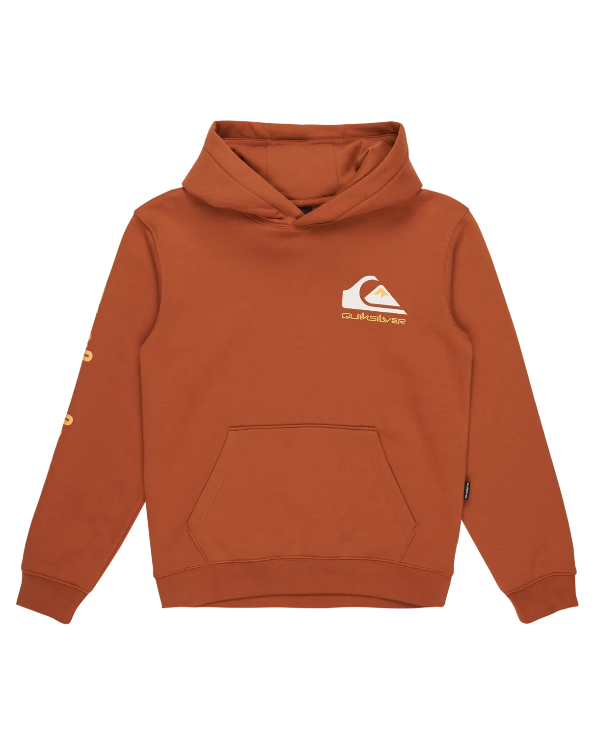 Boys Omni Logo Hoodie in Bran