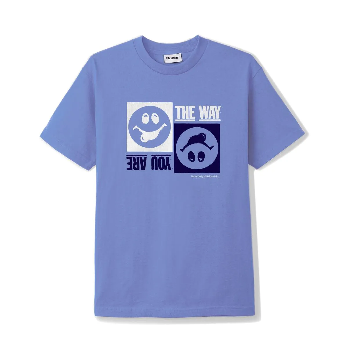 Butter Goods "The Way You Are" Shirt - Periwinkle