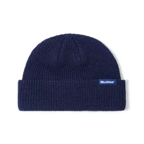 Butter Goods Wharfie Beanie Navy OSFA - New