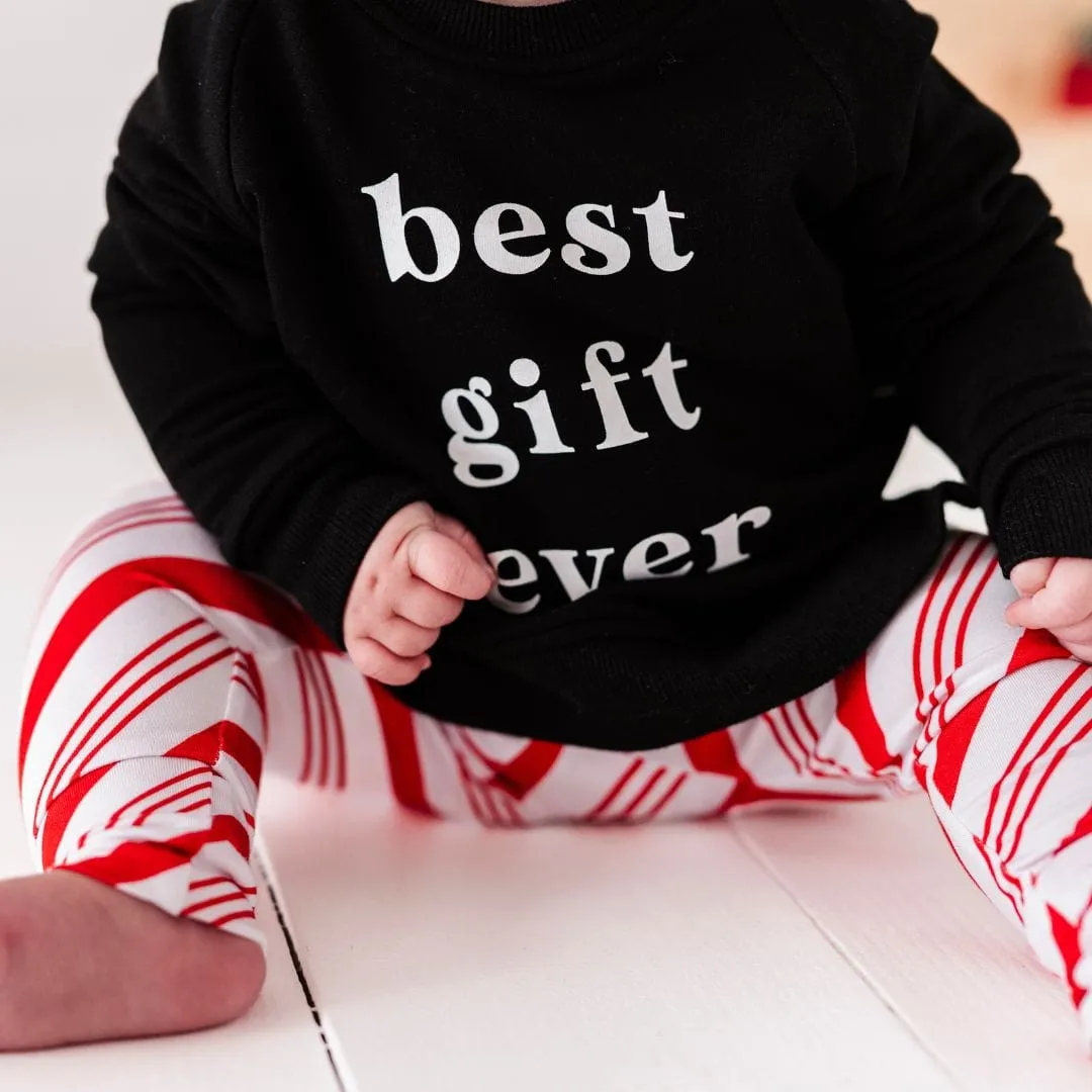 Candy Cane Bamboo Leggings