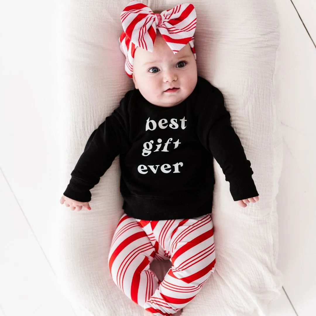 Candy Cane Bamboo Leggings