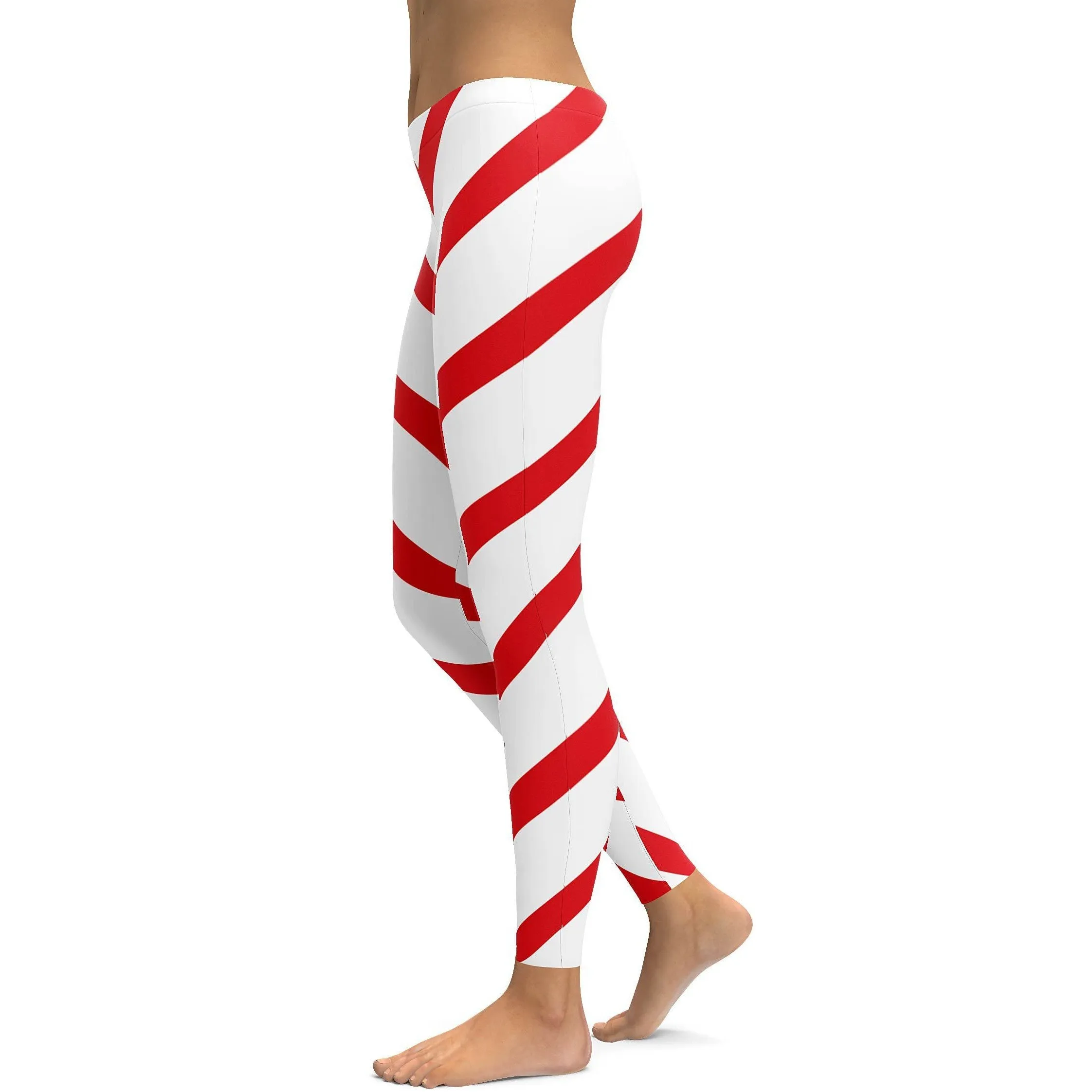 Candy Cane Leggings