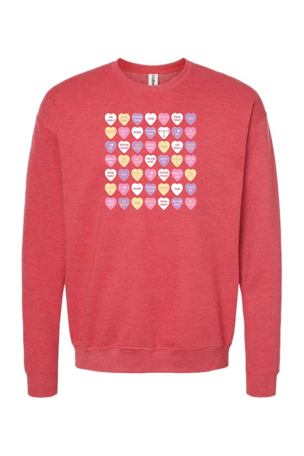 Candy Hearts - Crewneck Sweatshirt