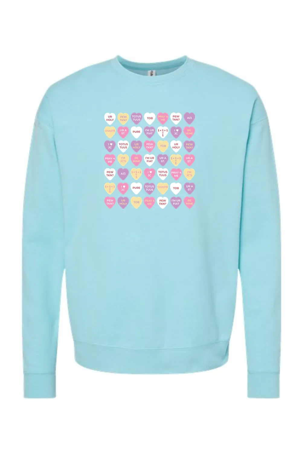 Candy Hearts - Crewneck Sweatshirt