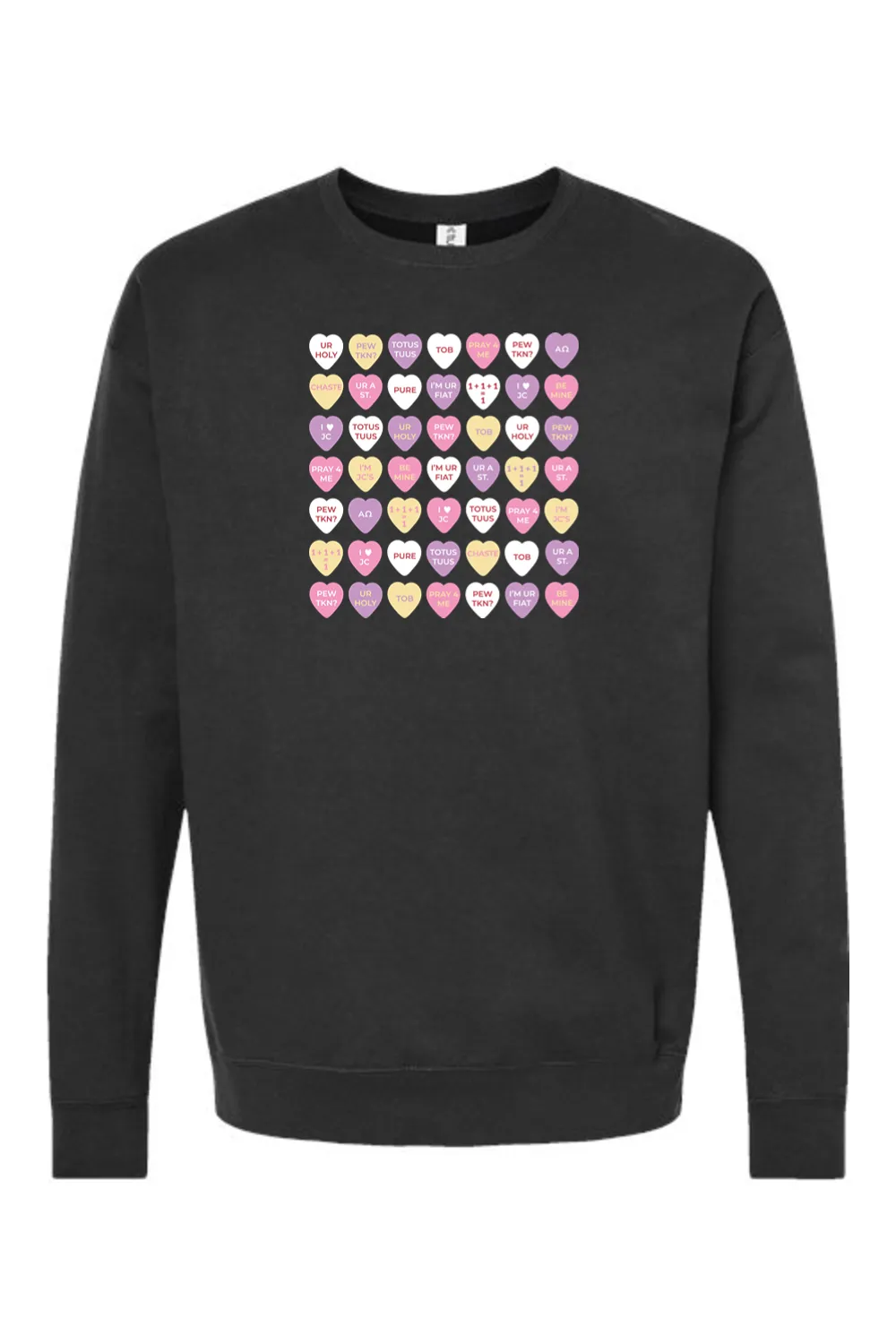 Candy Hearts - Crewneck Sweatshirt