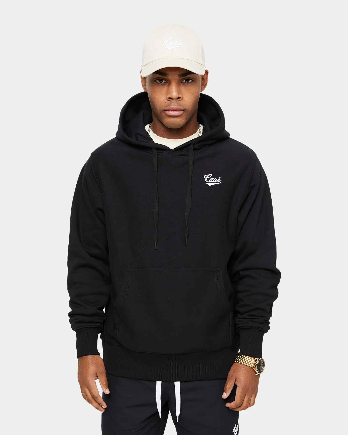 Carre Simplicite Classic Hoodie Black