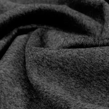 Charcoal Heather Tencel/Organic Cotton/Spandex Jersey Fabric - 250 GSM